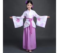 Generisch 2026 Costumi per bambini antichi e magnifici costumi per spettacoli storici per feste (viola, 5-6 anni)
