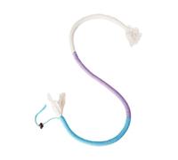 Generisch 2026 giocattolo da masticare per gatti 2025 nuovo giocattolo da masticare per gatti in corda da 27,6 pollici, giocattolo interattivo per gatti in corda e animali domestici fatti a mano (D