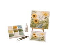 Generisch 2026, idee per progetti artistici fai da te, con croci in legno, attività scolastiche della domenica, raccontare storie e versetti ispiratori per aula chiesa, 50 ml (verde chiaro 1, 15 cm)