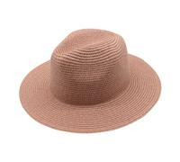 Generisch 2026 - In cappelli a tesa larga per l'estate sole spiaggia viaggio avorio e marrone cappello da sole uomo 63, oro rosa, Taglia unica