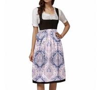 Generisch 2026, lunghezza gonna rosa, grembiule da donna per Dirndl tedesco, comodo, facile da pulire, tinta unita, di alta qualità, accessorio per feste tradizionali, festival, Oktoberfest, ac-light