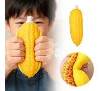 Generisch 2026 - Mais, verdure realistiche, carino, 18 cm (giallo, 17,5 cm)