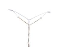 Generisch 2026 Massaggio Perline Biancheria intima Donna Passionale T-Back Stringtanga con Basso Per Relax Sensuale, bianco, Taglia unica