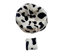 Generisch 2026 Mini divano per bambole da 17 cm con morbido cuscino come arredo decorativo nella casa delle bambole per esposizione o decorazione di stanze (nero, 10 cm)