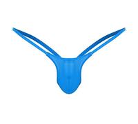 Generisch 2026 mutande indietro aperto salita G-string mens biancheria intima G-String uomo intimo, Blu, M