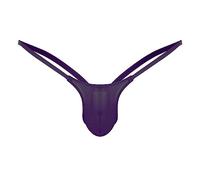 Generisch 2026 mutande indietro aperto salita G-string mens biancheria intima G-String uomo intimo, Lilla, M
