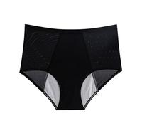 Generisch 2026 Mutandine a prova di perdite di Ladydry, biancheria intima da donna, a prova di perdite, mutandine per donne oltre i 60 anni, Nero , 6XL