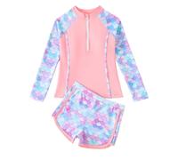 Generisch 2026 per le ragazze per nuotare comodamente.Set da nuoto per ragazze perfetto per bambini dai 7 ai 11 anni Primavera/Estate Include cuffia da bagno Design di supporto facile da pulire