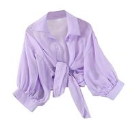 Generisch 2026 - Piccola giacca intrecciata, camicia, estate, tutti i tipi di piccoli indumenti larghi e piccoli, abbigliamento solare, cardigan da donna con top sottile e piccolo scialli da donna