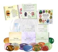 Generisch 2026 Pietre naturali decorative per interni ed esterni, decorazione del giardino, riempimento del vaso zen con diversi ciottoli di fiume (5 cm)