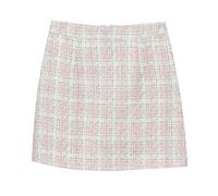 Generisch 2026 - Primavera e autunno Xiaoxiang vento sottile Una parola pacchetto gonna all'anca, Colore: rosa., M