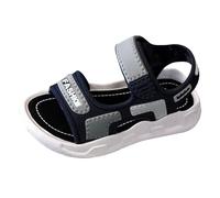 Generisch 2026 Sandali estivi da spiaggia per ragazzi con suola morbida confortevole design traspirante per avventure attive, grigio., 31.5 EU