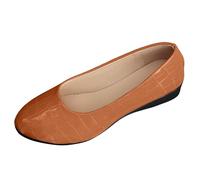 Generisch 2026 Scarpe casual da donna morbide con tacco antiscivolo come modelli traspiranti e comodi per il comfort quotidiano, Colore: arancione., 38 EU