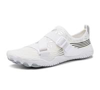 Generisch 2026 scarpe da acqua uomo donna a piedi nudi nuoto spiaggia piscina scarpe larghe regolabili escursionismo passeggiata passeggiata immersioni surf all'aperto acqua donna scarpe fiori, bianco