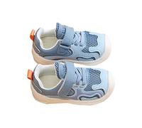 Generisch 2026 Scarpe da ginnastica per ragazze con suola morbida scarpe casual primavera bambino scavato mesh superficie funzionale scarpe ragazzi scarpe da trekking, Blu, 24 EU