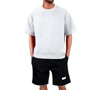 Generisch 2026, set da uomo casual, slim fit, elegante set di due pezzi, per tutti i giorni e il tempo libero, versatile per tutte le stagioni, materiale di facile manutenzione con set sportivo