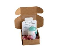 Generisch 2026 Simpatica cartolina di emozioni con parole incoraggianti per la scrivania come incentivo per feste di compleanno (verde menta, 4,8 x 4 x 2,5 cm)