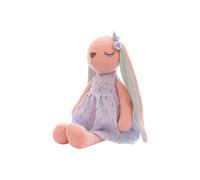 Generisch 2026 Simpatico peluche a forma di coniglio con orecchie a farfalla, perfetto per collezionisti (D, 35 cm)
