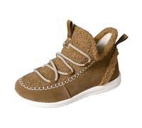 Generisch 2026 Stivali da donna taglie forti di Foreign Trade: stivali invernali alla moda in stile medio top con isolamento, marrone, 41 EU