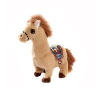 Generisch 2026 Supercarino cavallo di simulazione con il rumore di camminare - Un ottimo per i bambini che danno loro gioia. Vivi questa dolce esperienza! (bianco, 21 cm)