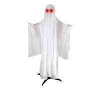 Generisch 2026, voce di Halloween, attivata, luce su discorso, decorazione per cosplay party (bianco, 1,7 m)