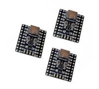 Generisch 3 schede di sviluppo ARM Cortex STM32F103C8T6, USB tipo C | ARM Cortex, microcontrollore, pronto per la programmazione USB tipo C, applicazioni robotica IoT, LED a doppia fila di pin