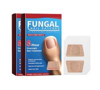 Generisch 32 toppe per unghie a fungo, 8 ore, per la notte, per il trattamento delle unghie, multiuso per la cura delle unghie, per ridurre lo scolorimento delle unghie (2 pezzi)