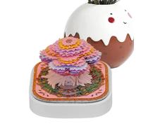 Generisch 3D Memo Pad - Treehouse Sheet Sculpture Calendar, Tear Off Paper Art for Home Decor, Holiday Planning, Advent Festival, Christmas Countdown, Study, Student Adult Use, Desktop Paper Craft