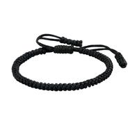 Generisch 4 Coppia Cerchio 4 Anelli Bracciale Regolabile Woven Rope Knot Braccialetti Per Mens Womens Perline Messaggio Polso Gioielli, Taglia unica, Nankan Wire