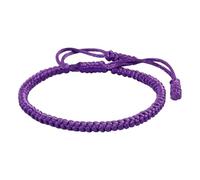 Generisch 4 Coppia Cerchio 4 Anelli Bracciale Regolabile Woven Rope Knot Braccialetti Per Mens Womens Perline Messaggio Polso Gioielli, Taglia unica, Nankan Wire