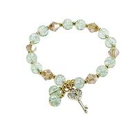 Generisch 4 Donne Coppia Per Bracciali Gioielli per le Signore Bracciale Perlato impilabile Bracciale Regolabile Perline Strati Braccialetto Elastico Colorato Frasi Bracciale Classico Bracciale Mm