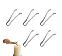 Generisch 5 pezzi di estintore per candele, strumento di estinzione resistente al calore, per amici, famiglia, uomini, cucina, casa, interni, compleanno