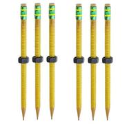 Generisch 6 Pc Fidget Pen with Sliding Nut - Sensory Anxiety Relief Pencil for Kids & Adults, Stress Relief for Classroom, Office, Home Use