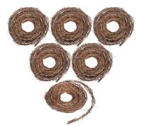Generisch 6 rami di vite naturali per fai da te, ghirlande e ghirlande lunghe 4,5 m, per matrimonio, casa, porta, vaso e decorazione da parete