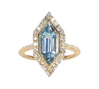 Generisch Abbazia calendula unguento compleanno proposta regali sposa festa di fidanzamento anelli anello anello anello, Taglia unica, Metallo, Nessuna pietra preziosa