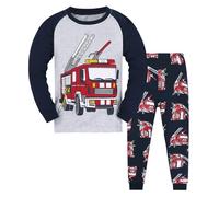 Generisch Abbigliamento da battesimo per bambini, 86 ragazzi, dinosauri, cotone, 2 pezzi, treno, biancheria da notte per bambini, set di vestiti invernali per bambini 2 anni, GY3., 2-3 Jahre