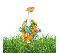 Generisch Abbigliamento d'oca, set di accessori da giardino, 4 pezzi, 58 cm, statue d'oca, abbigliamento per bambini, uso quotidiano, casa, campeggio, giardino, eventi