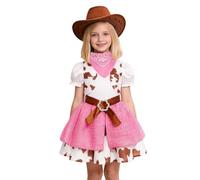 Generisch Abbigliamento ideale per giochi di simulazione: il vestito per bambini funge da versatile set di costume per ragazze per giochi di ruolo rosa, agisce come comodo abbigliamento per avventure