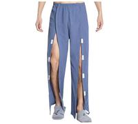 Generisch Abbigliamento maschile per la cura del paziente come comodi pantaloni per il tempo libero con una facile rimozione per un puro comfort durante il sonno, Blu, M