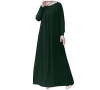 Generisch Abito da preghiera, da donna, stile islamico, moderno, grande, da preghiera, elegante, a maniche lunghe, casual, stile arabo, islamico, musulmano