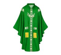 Generisch Abito da sacerdote da uomo, con nastro per abbigliamento da chiesa cattolica, abito religioso per fiere, per preghiera da uomo, chiesa, matrimonio, eventi, servizi fotografici, festività