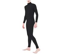 Generisch Abito in pizzo nero Gothic Plus Size per un trucco coinvolgente o un'esperienza di bel costume cosplay (nero, L)