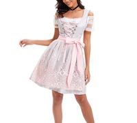 Generisch Abito tradizionale da donna, stile Dirndl, elegante, stile retrò, per occasioni speciali, 1-a., XL