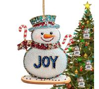 Generisch Accessori per lo specchietto retrovisore 2D in acrilico con | Gioielli per il Natale per le vacanze invernali e per interni ed anche per la casa e