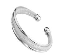 Generisch Acciaio Donne Perle Bracciale Frasi Anelli Bead Bracciale Adjustable Jewelry Valentine's Day For Occasioni Blu Scelta Bracciale Nonna Ciondoli Gioielli, Taglia unica, Metallo