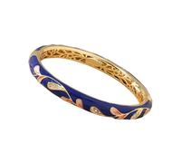 Generisch Acciaio Donne Perle Bracciale Frasi Anelli Copper Unclog E Nodi Mm Luna Inox Mm Gioielli, Taglia unica, Vetro