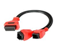 Generisch Adattatore Cavo 12+8 Adattatori - Cavo Compatto di Sicurezza | Programmazione Di Connettori Cablle | | Lettore di Codici Robusto Per Scansione Strumenti Diagnostica - Codifica E -P