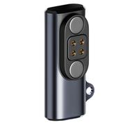 Generisch Adattatore di ricarica magnetica per auricolari, adattatore per caricabatterie magnetico a 4 pin, docking per cuffie, cavo osseo, caricatore magnetico, adattatore di ricarica per cuffie, per