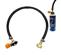 Generisch Adattatore di ricarica per taniche - Accessori per gonfiare il serbatoio, ricarica ricarica | Valvola di ricarica portatile | Per campeggio escursionismo barbecue Airsoft KSC WA Termostati a