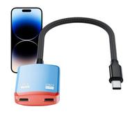Generisch Adattatore Type-C, collegamento stabile 8 K, per visualizzazione dello schermo, convertitore audio da gioco a video, per adolescenti, adulti, uomini, soggiorno, camera da, casa